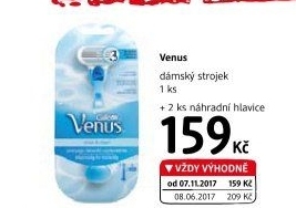Holicí strojek dámský Gillette Venus