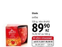 Vonná svíčka Glade by Brise