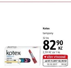 Tampony Kotex