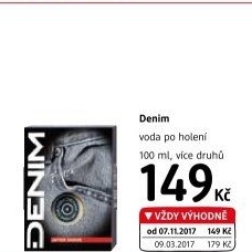 Voda po holení Denim