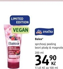 Sprchový peeling Balea