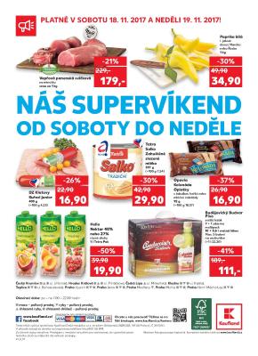 akční leták Kaufland 16.11.2017-22.11.2017