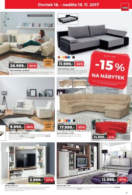 akční leták Kika nábytek 13.11.2017-26.11.2017