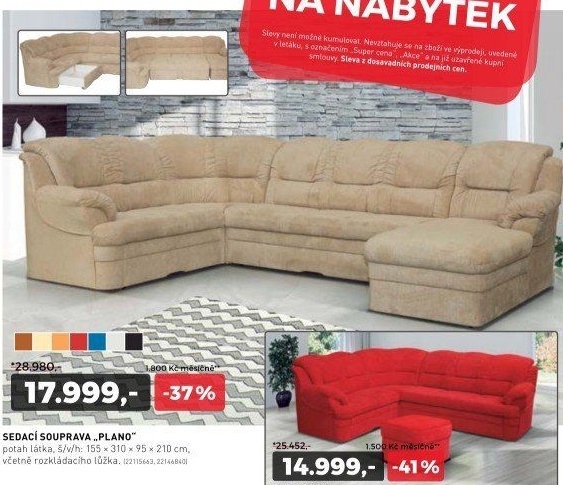 Sedací souprava PLANO