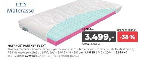 Matrace PARTNER FLEX