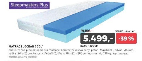 Matrace OCEAN COOL