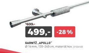 Záclonová tyč APOLLO