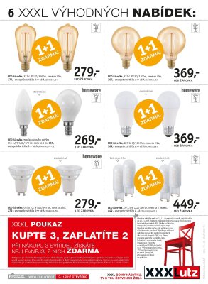 akční leták XXXLutz 13.11.2017-26.11.2017