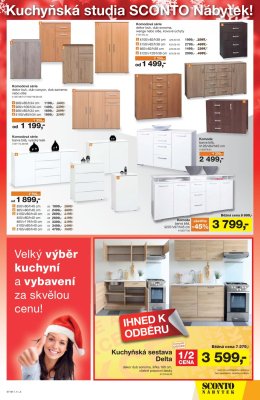akční leták Sconto nábytek 15.11.2017-28.11.2017