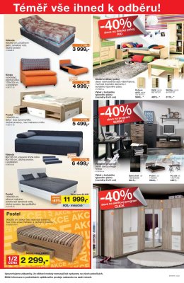 akční leták Sconto nábytek 15.11.2017-28.11.2017
