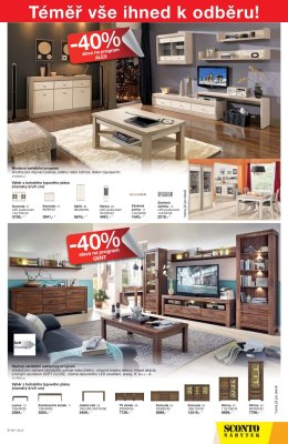akční leták Sconto nábytek 15.11.2017-28.11.2017