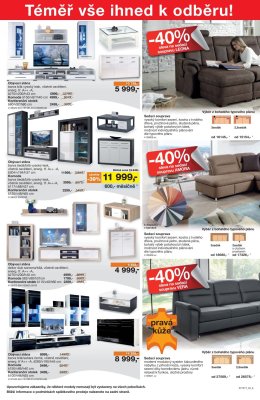 akční leták Sconto nábytek 15.11.2017-28.11.2017