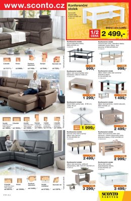 akční leták Sconto nábytek 15.11.2017-28.11.2017