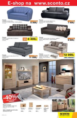 akční leták Sconto nábytek 15.11.2017-28.11.2017