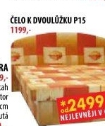 Čelo k dvoulůžku SÁRA