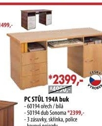 Stůl na počítač 194 buk