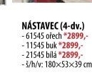Nástavec ESO 4dveřový 61545 ořech/bílá