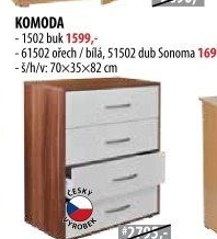 Komoda se zásuvkami 1502