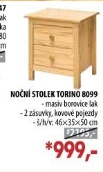 Noční stolek TORINO