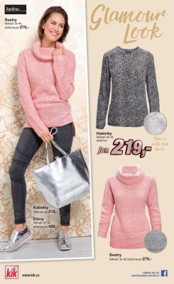 akční leták Kik textil 15.11.2017-10.12.2017