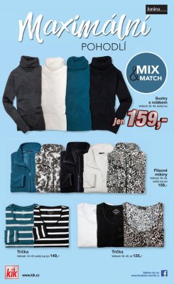 akční leták Kik textil 15.11.2017-10.12.2017