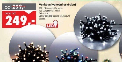 LED světelný řetěz