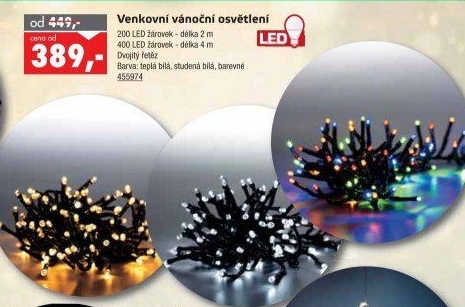 LED světelný řetěz