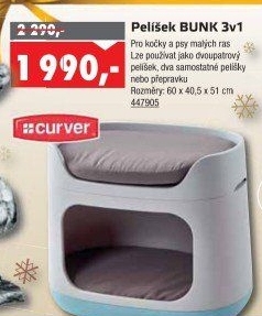 Pelíšek Bunk 3v1 Curver