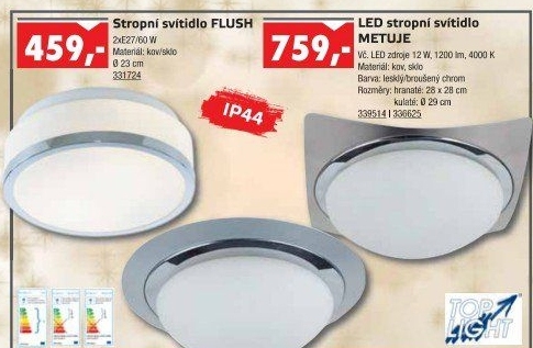 Koupelnové stropní svítidlo