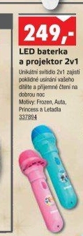 Dětská svítilna a projektor Philips