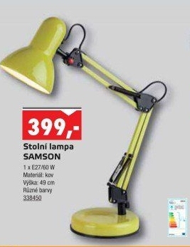 Stolní lampička Samson Rabalux