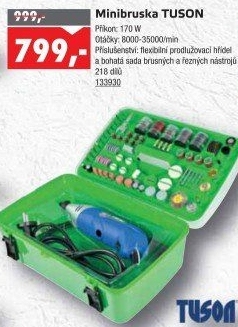 Mini bruska Tuson RT170
