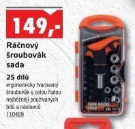 Set ráčna a nástavce