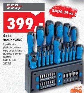 Sada šroubováků a bitů Magg