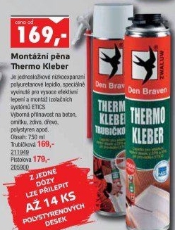 Montážní pěna Thermo Kleber Den Braven