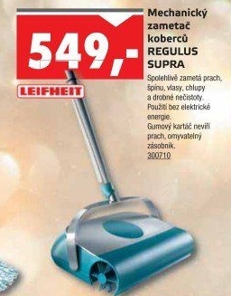 Zametač mechanický Regulus Supra Leifheit