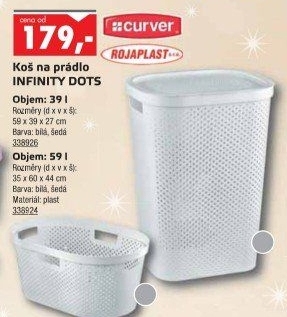 Koš na prádlo Infinity Rojaplast