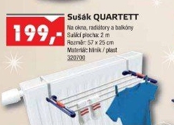 Sušák na prádlo Quartett Leifheit