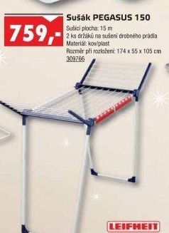 Sušák na prádlo PegasusLeifheit