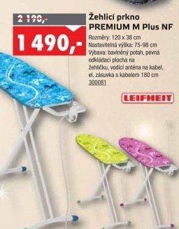 Žehlicí prkno AirBoard Premium M Plus Leifheit