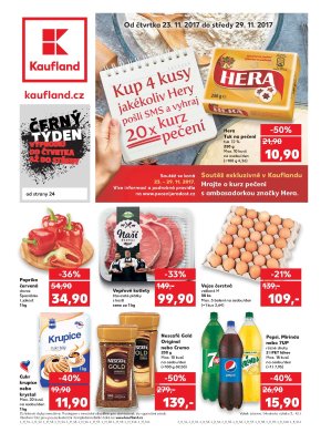 akční leták Kaufland 23.11.2017-29.11.2017