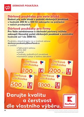 akční leták Kaufland 23.11.2017-29.11.2017