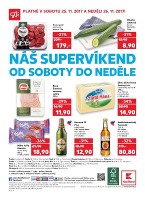 akční leták Kaufland 23.11.2017-29.11.2017