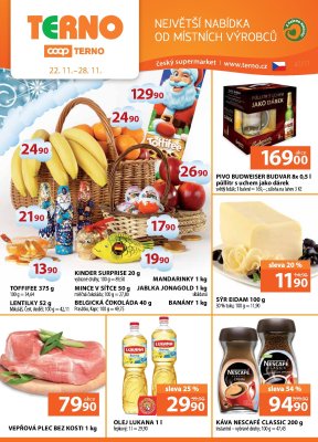 akční leták COOP 22.11.2017-28.11.2017