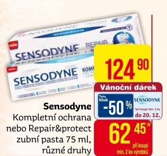 Pasta na zuby Kompletní ochrana Sensodyne