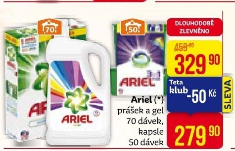 Prací prášek Ariel