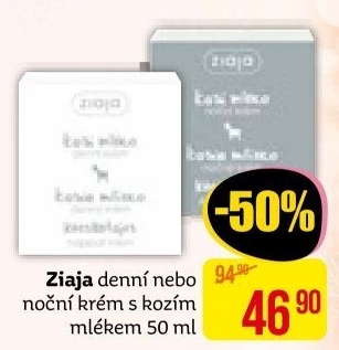 Krém pleťový kozí Ziaja
