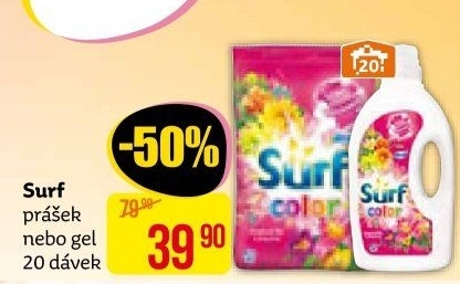 Prací prášek Surf