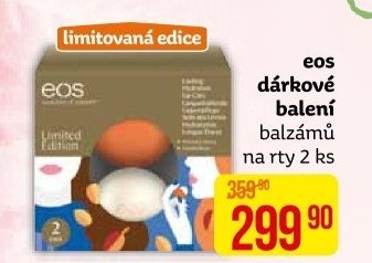 Balzám na rty Eos - dárkové balení