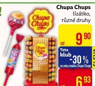 Lízátko Chupa Chups